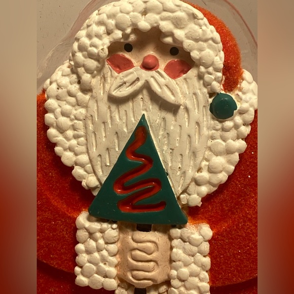 90s new Vintage Santa Claus Christmas Ornament American Greetings  Yuletide 1996 - Picture 8 of 13
